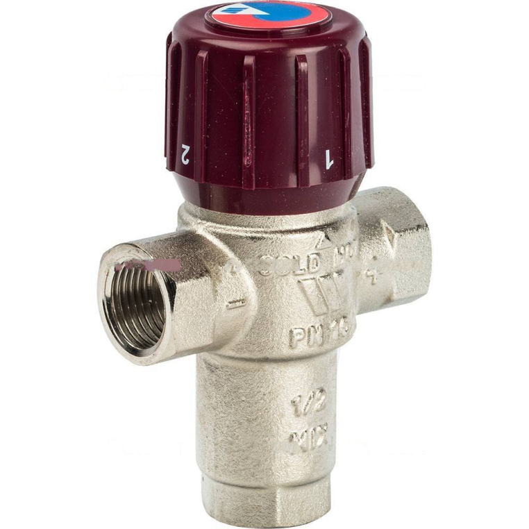10022122(05.59.214) Watts AM6209C12 Термостатический смесительный клапан 1/2" AQUAMIX (42-60*С)