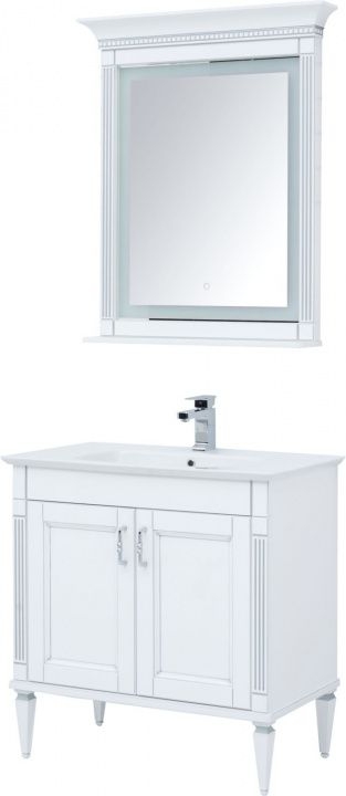 Комплект мебели Aquanet Селена 70 белый, серебро 00273433